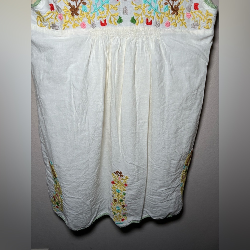 Women’s Medium floral Tunic XXI Embroidered Tank Dress - Picture 9 of 10